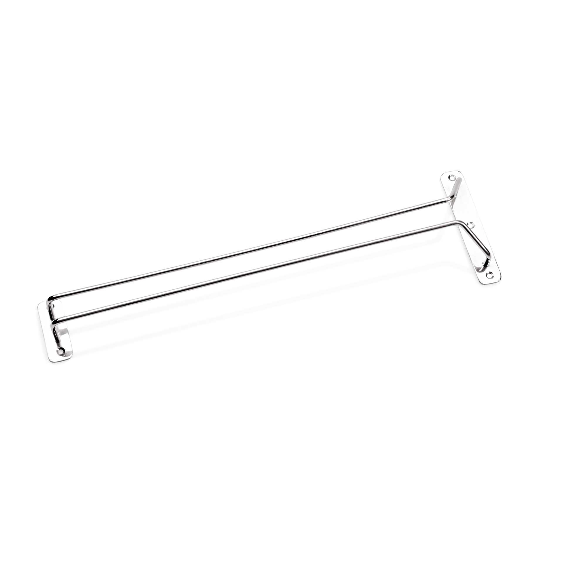 WAS Gläserschiene, 41,5 cm, Chromnickelstahl