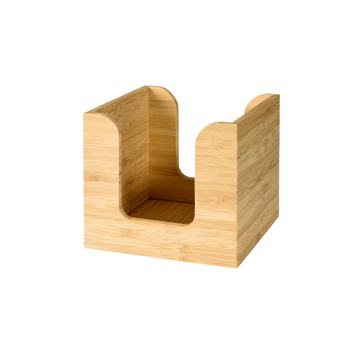 Duni Serviettenständer für ca. 50 St. 11 x 11 cm Bambus