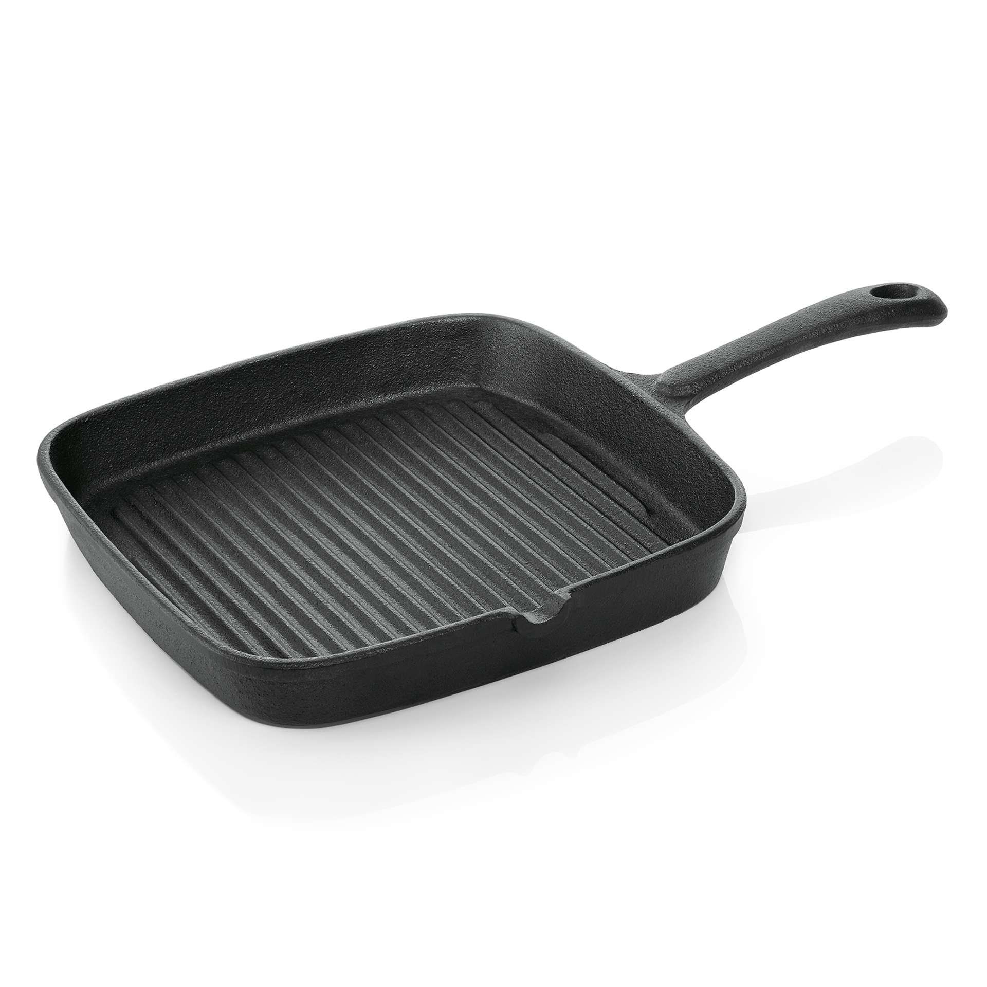 WAS Grillpfanne, 22 x 22 x 3,5 cm, Gusseisen