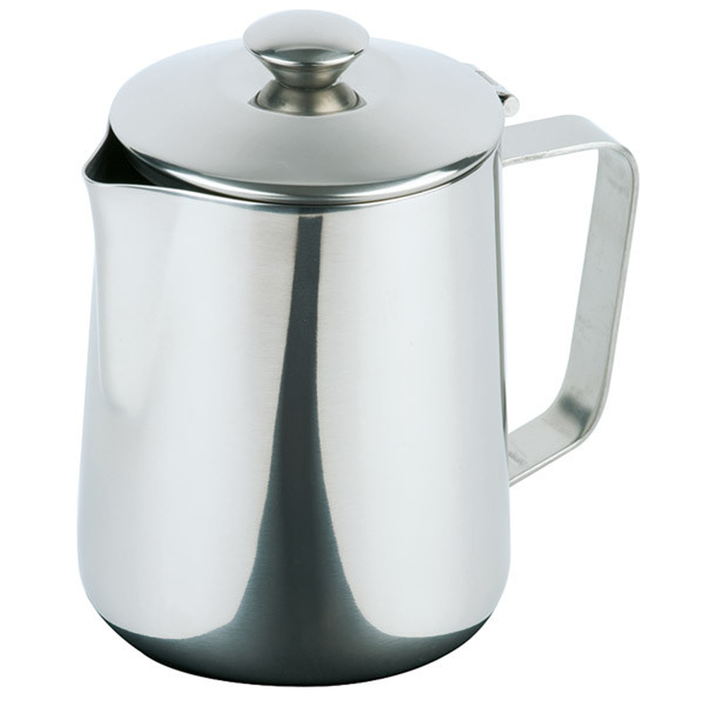 APS Kaffeekanne ca. 1,5 Liter Inhalt , Edelstahl, mit Klappdeckel