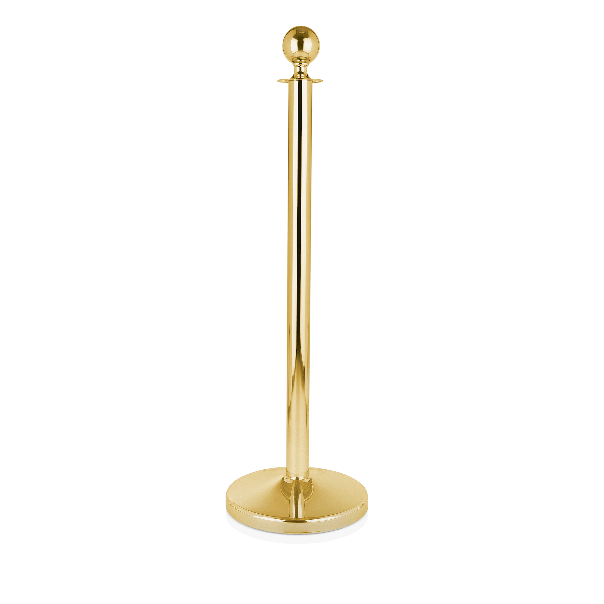 WAS Abgrenzungspfosten Classic Eco, Kugel, goldfarben Classic Eco