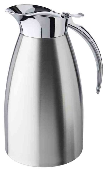 APS Isolierkanne -ADVANCED- Ø 13 cm, H: 23,5 cm, 1,5 Liter, 18/8 Edelstahl, matt