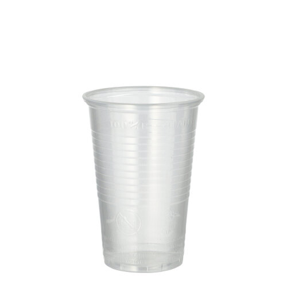 Papstar Trinkbecher, PP 0,2 l Ø 7,03 cm · 9,9 cm transparent
