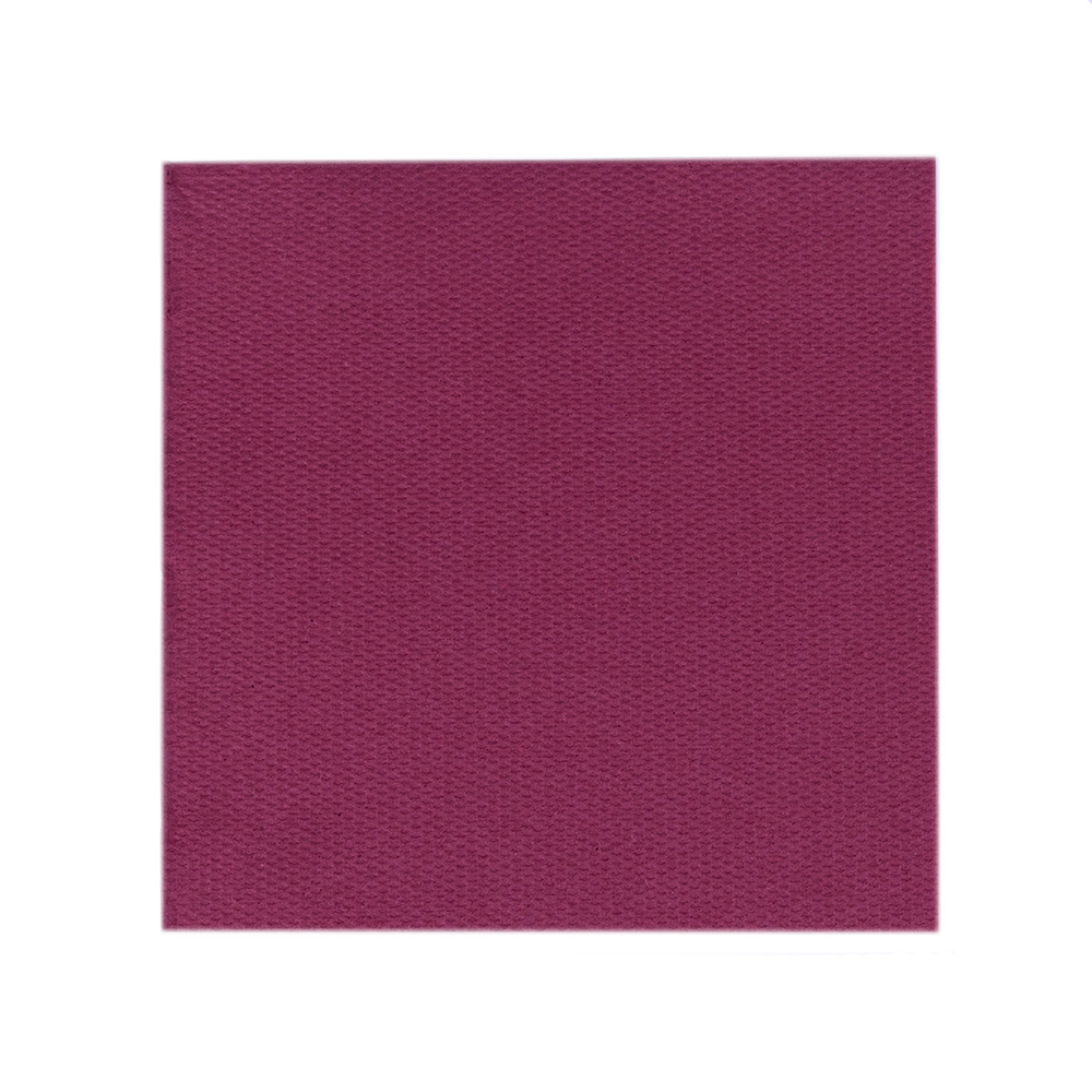 Mank Serviette Basic bordeaux 24 x 24 cm 1/4 Falz