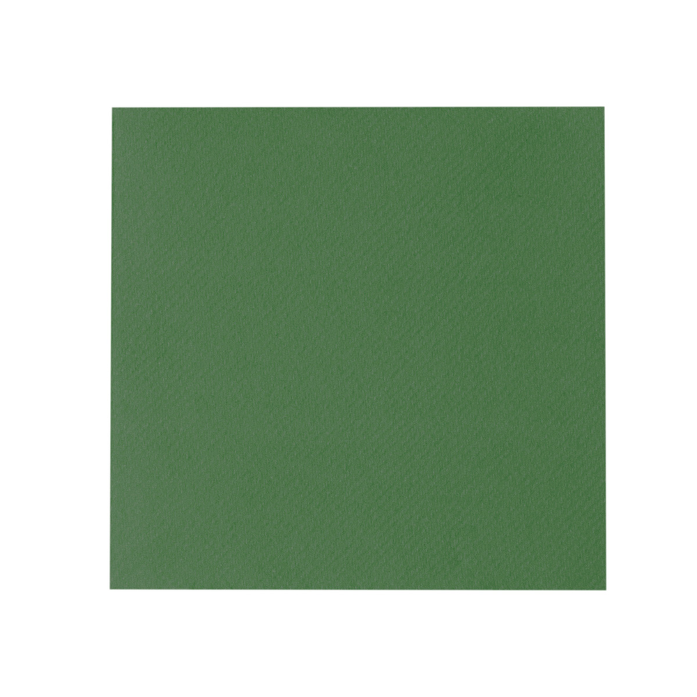 Mank Serviette Basic dunkelgrün 24 x 24 cm 1/4 Falz