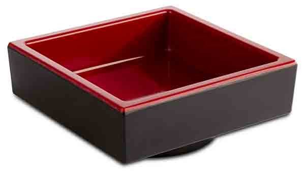 APS Bento Box -ASIA PLUS- 7,5 x 7,5 cm, H: 3 cm , Melamin