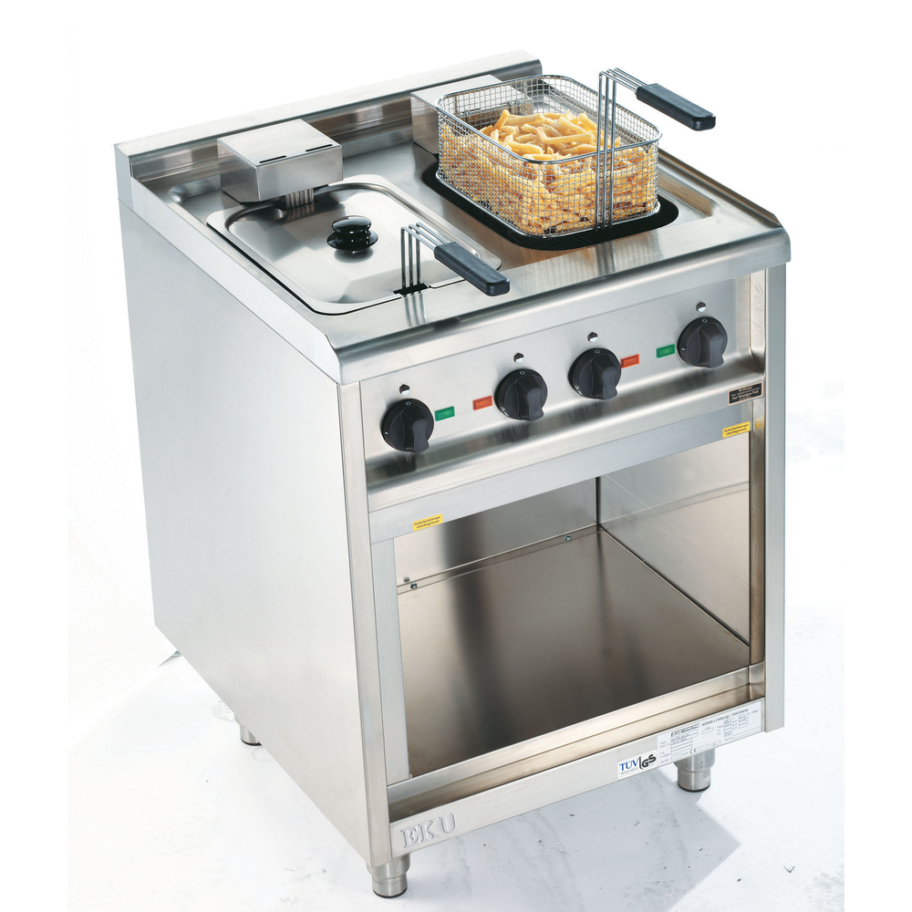 EKU Elektro-Doppelfritteuse 650-FRE-60-120