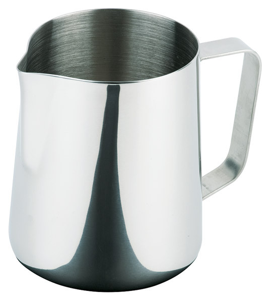 APS Milch- / Universalkanne Ø 10,5 cm, H: 13 cm, 0,8 Liter, Edelstahl