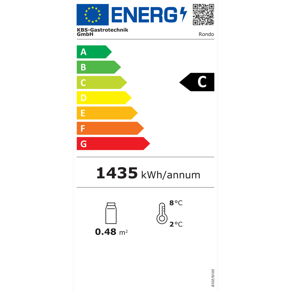 KBS Kuchenvitrine Rondo mit 4 Etagen