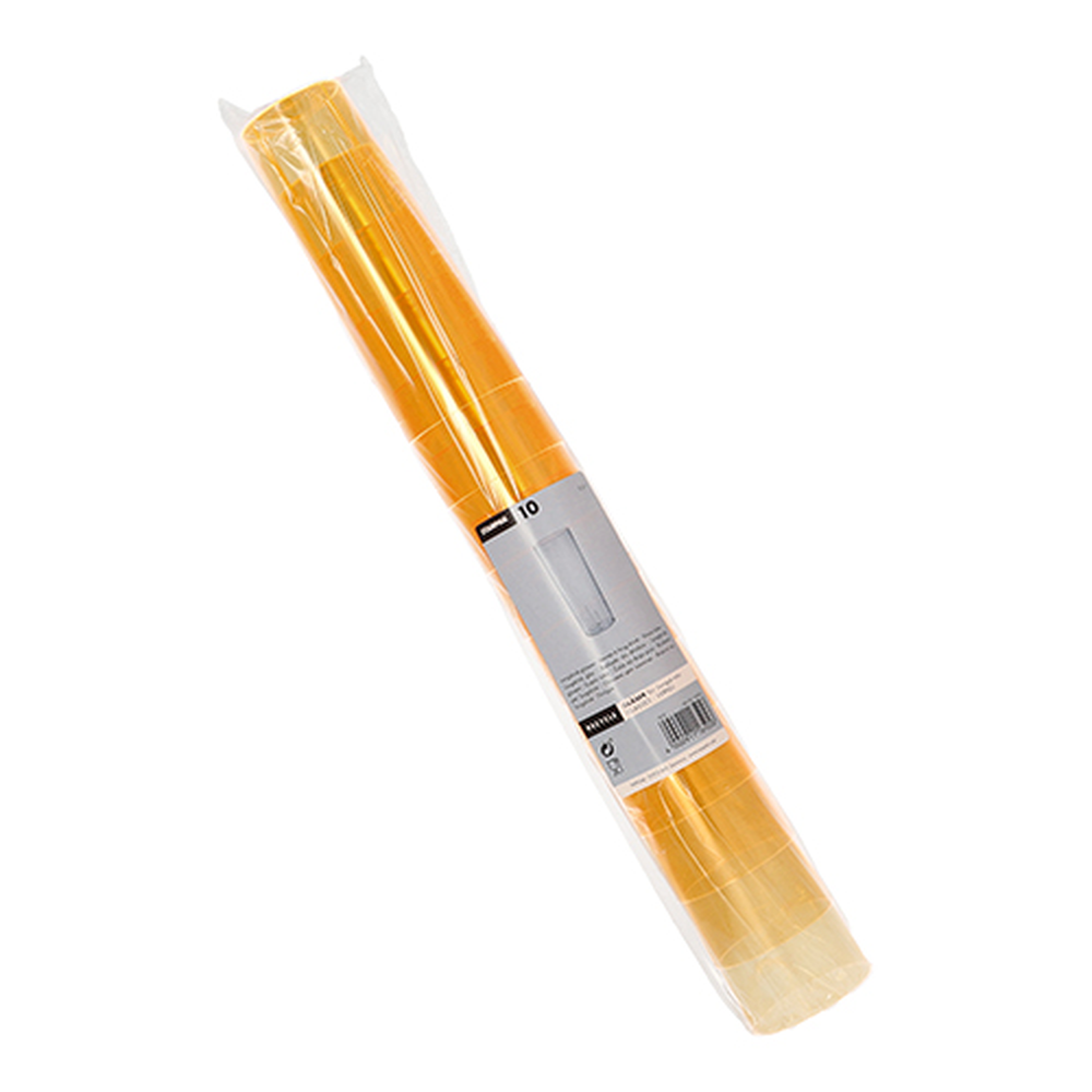 Papstar Gläser für Longdrinks, PS 0,3 l Ø 5,85 cm · 15,2 cm orange