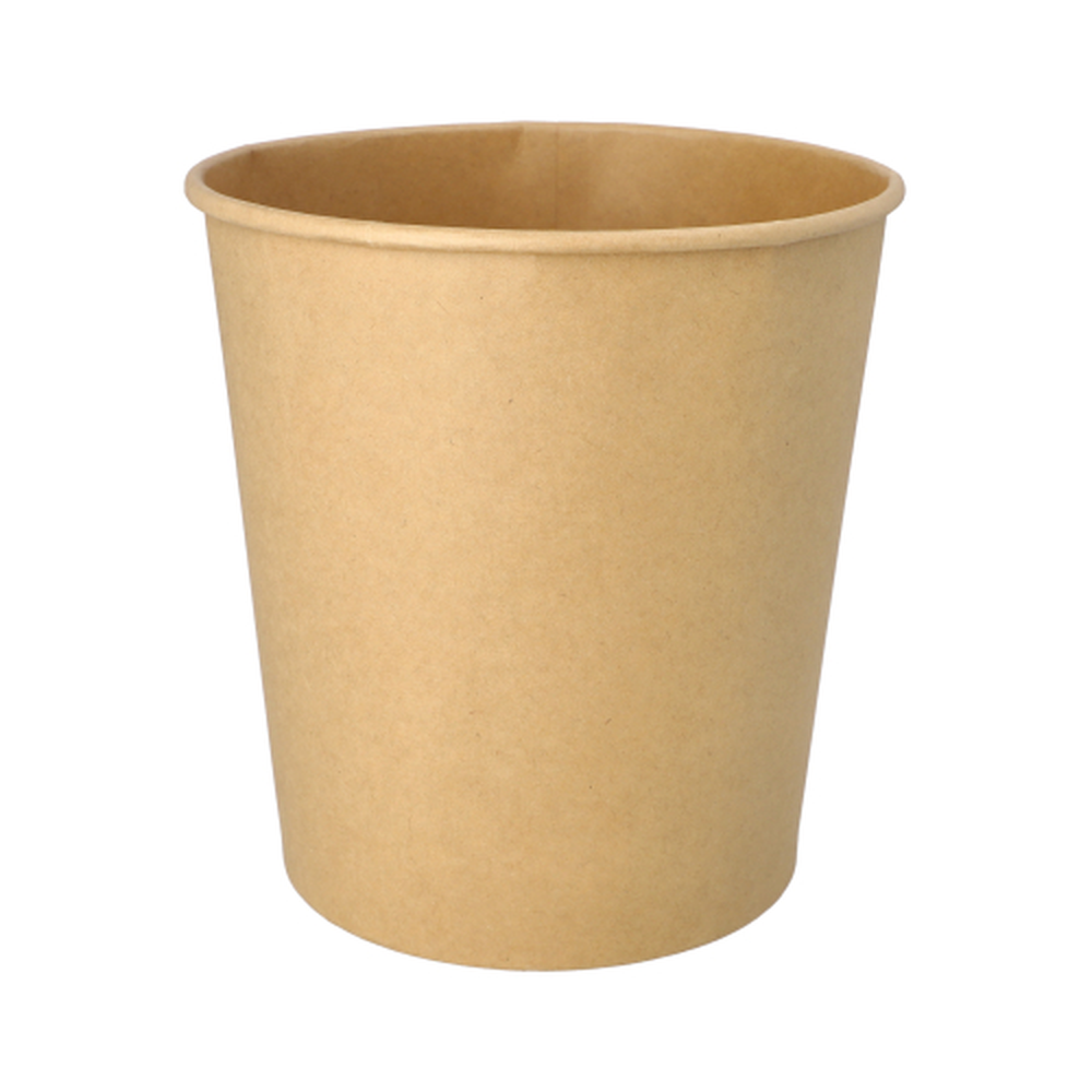 Papstar Food-Buckets rund 3800 ml Ø 18,7 cm · 19,5 cm braun