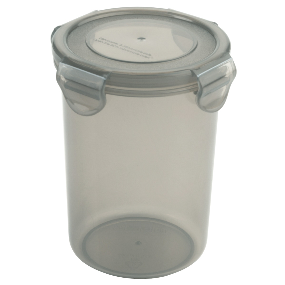 Contacto WE*TURN Mehrweg-Box, grau 0,44 l l Durchmesser innen: 8 cm, Höhe