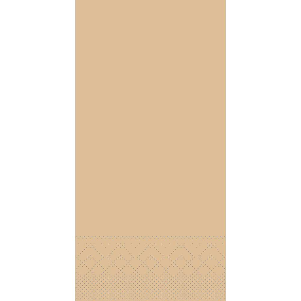 Mank Serviette Basic sand 33 x 33 cm 1/8 Falz