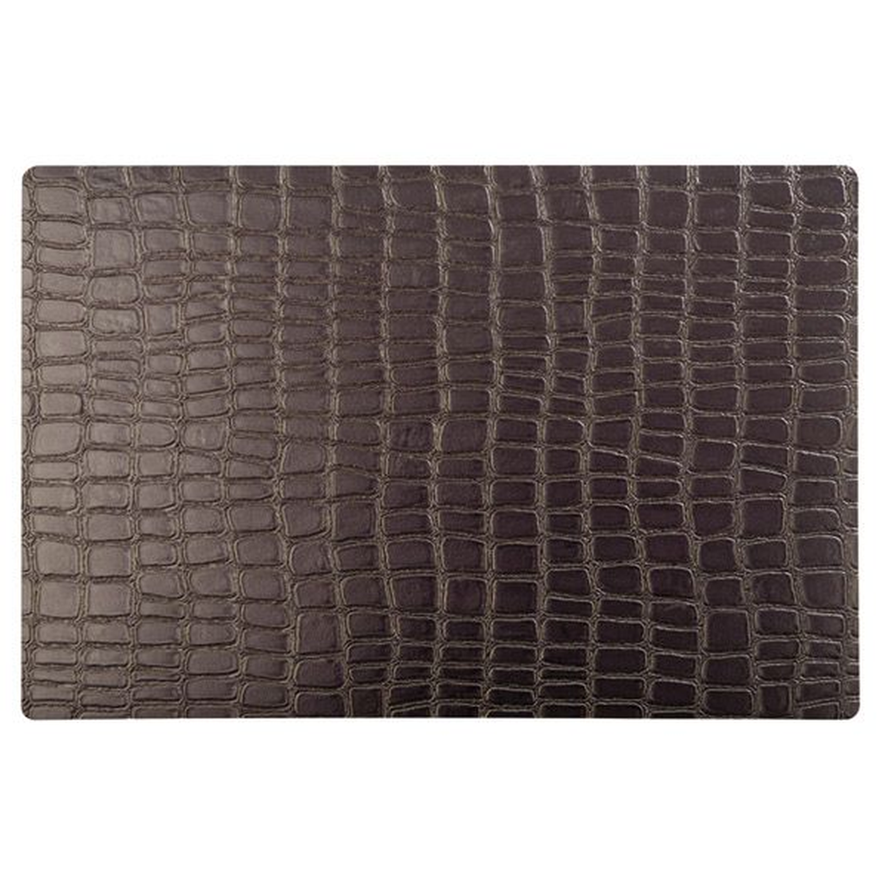 APS Tischset - braun -CROCO-