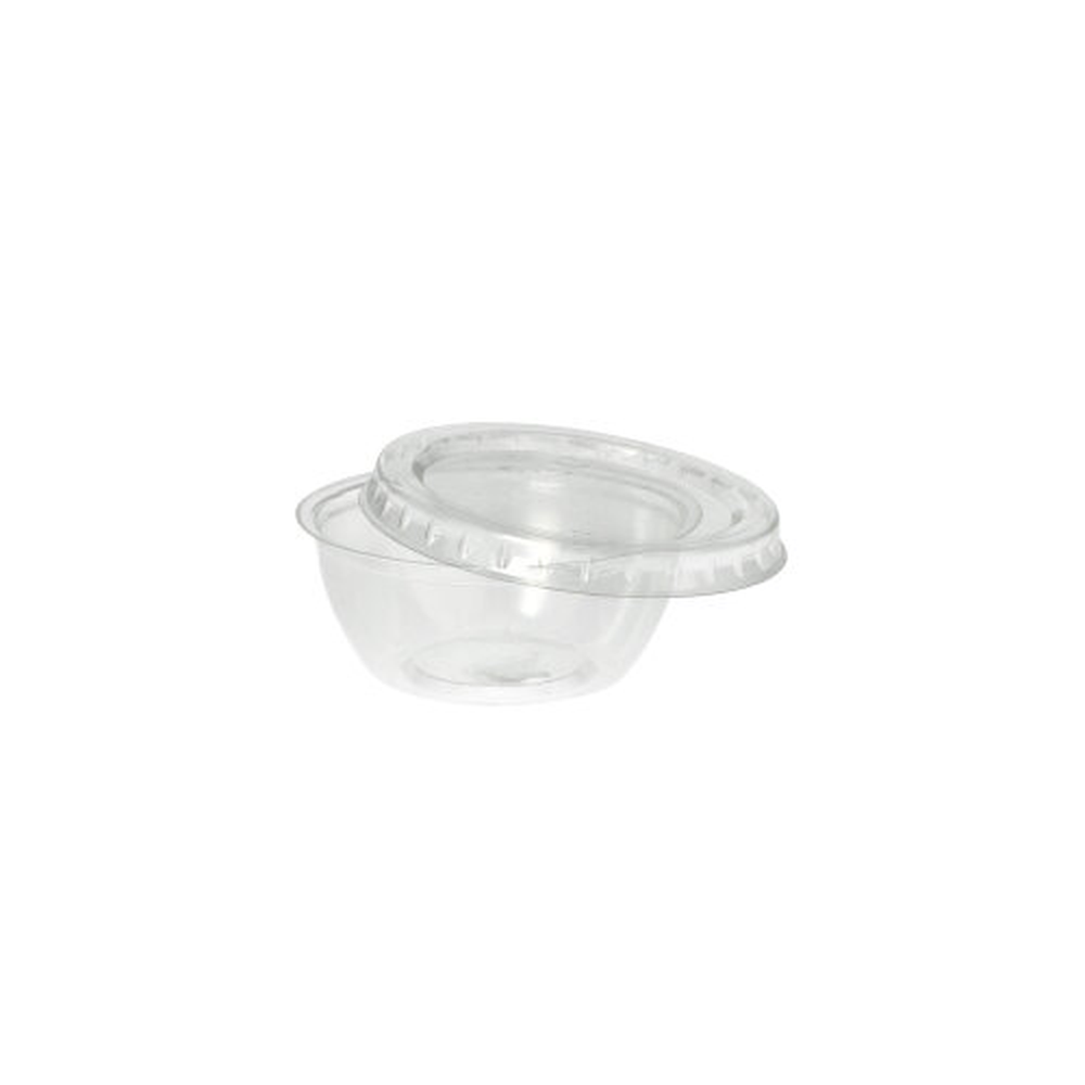 Papstar Dressingschalen, PS rund 50 ml Ø 6,7 cm · 2,7 cm klar