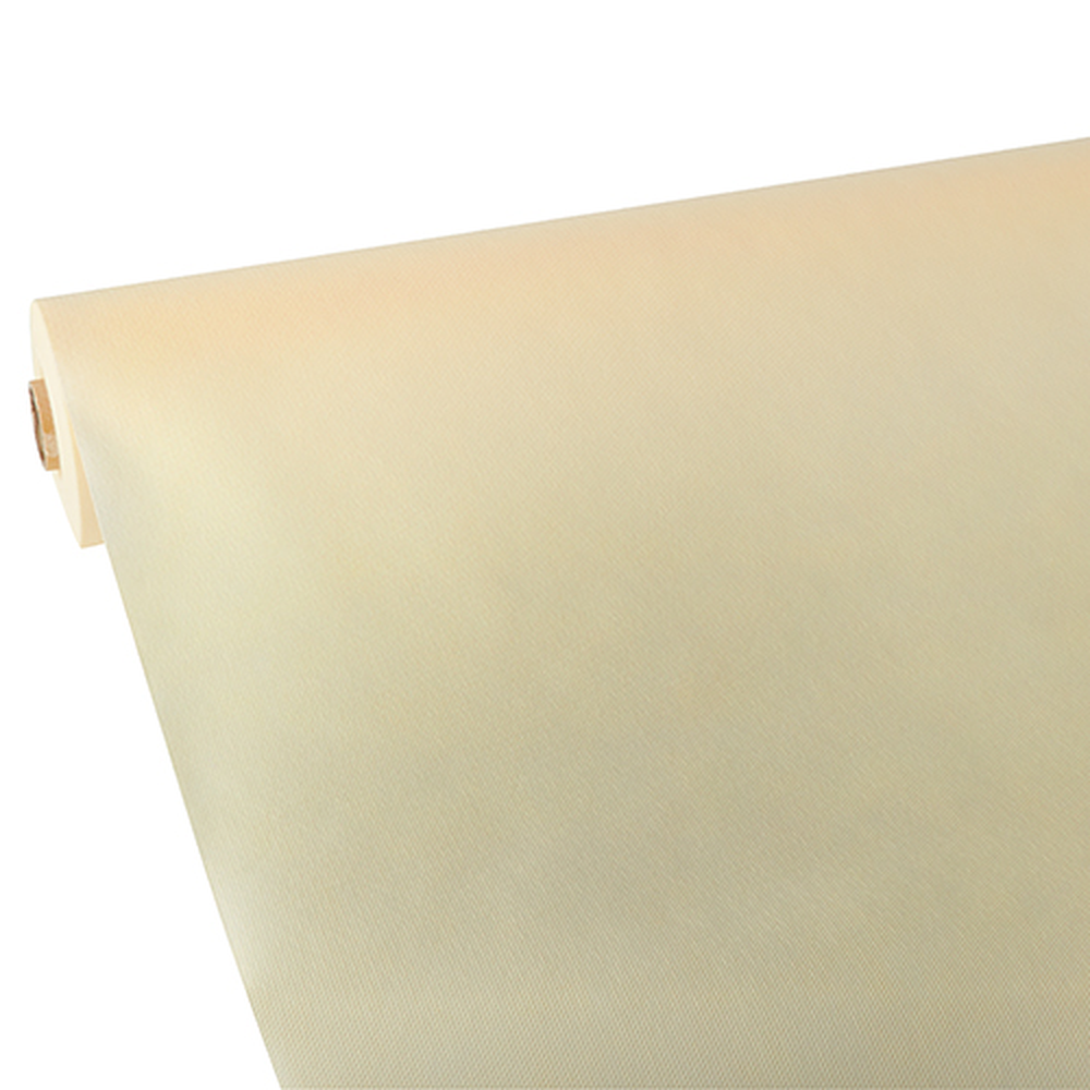 Papstar Tischdecke, stoffähnlich, Vlies "soft selection" 25 m x 1,18 m creme