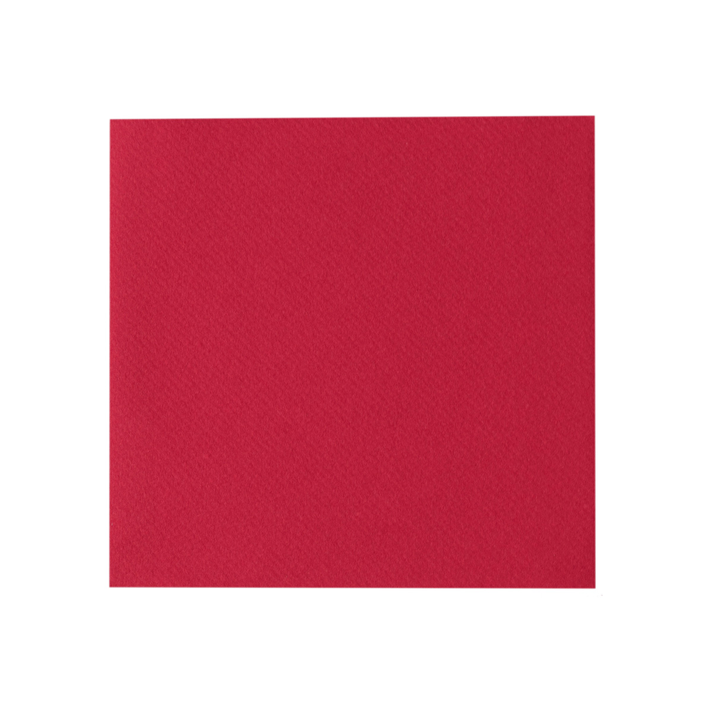 Mank Serviette Basic rot 24 x 24 cm 1/4 Falz