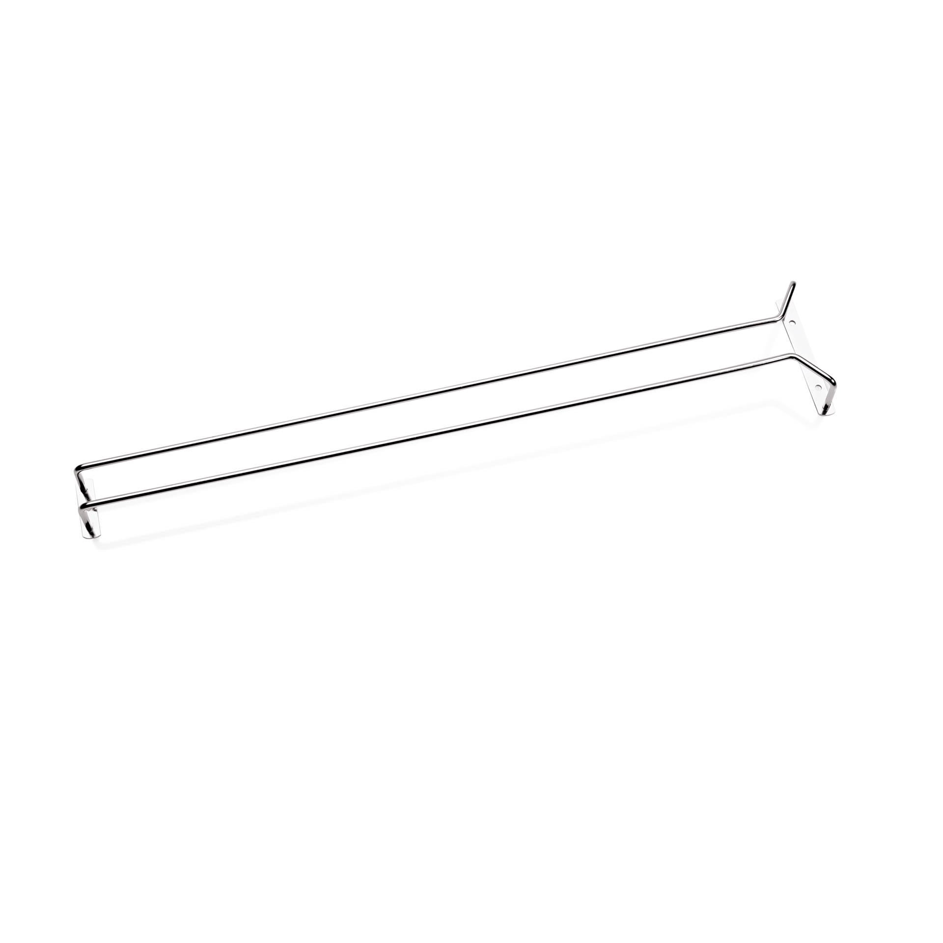 WAS Gläserschiene, 61,5 cm, verchromt