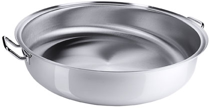 Contacto Paellapfanne 60 cm, Edelstahl nicht induktionsgeeignet