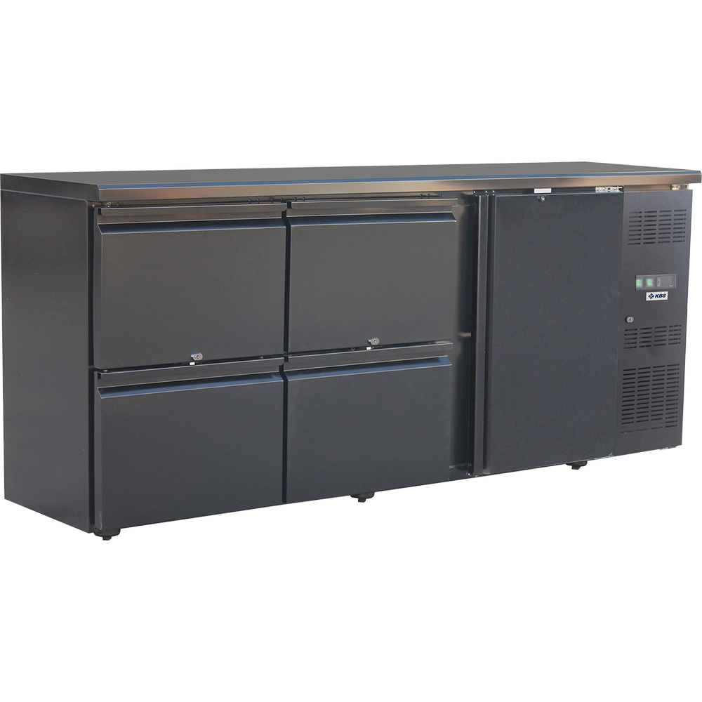 KBS Backbar BB 204 mit vier Schubladen und einer Volltür