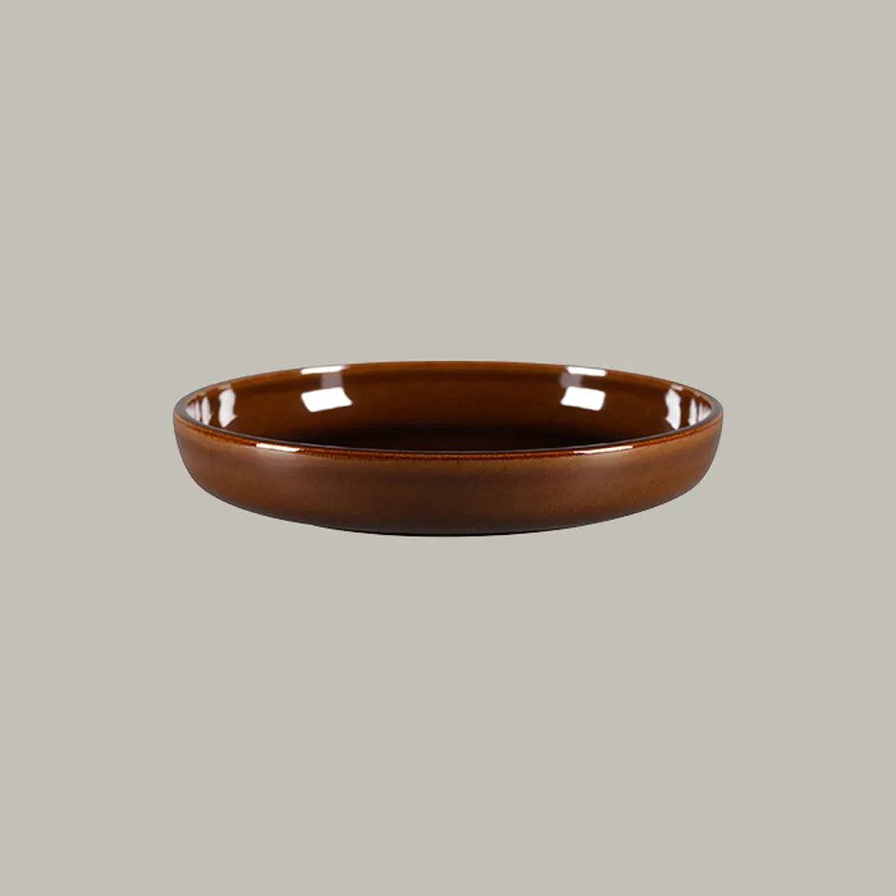 RAK Teller tief rund - honey Serie: Ease Ø 25.8 cm / Ht. 4 cm / Cont. 151 cl