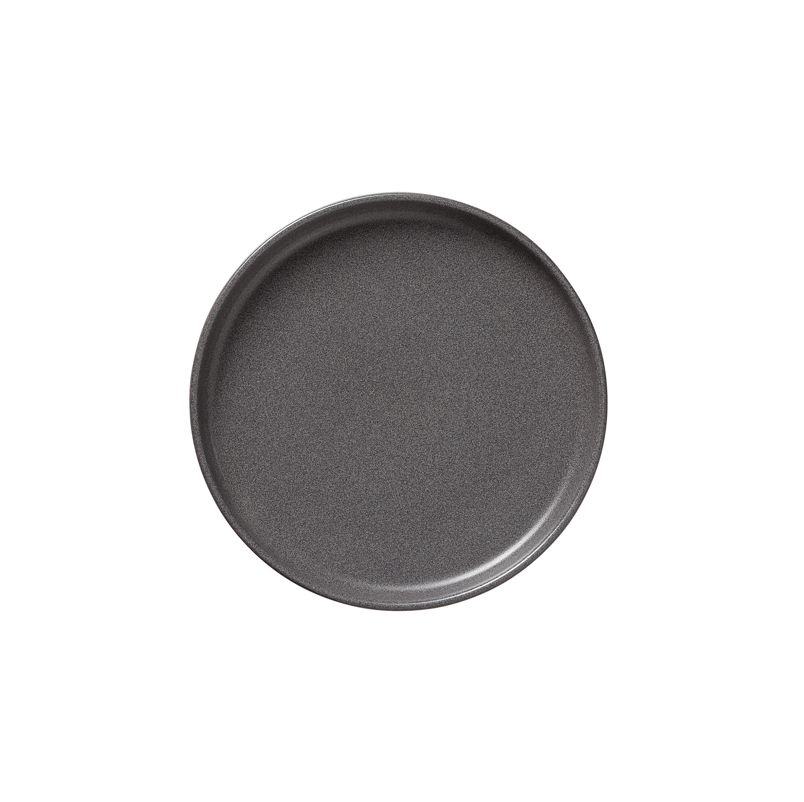 WAS Teller Set ROCKZZERO, flach, Ø 22 cm, Set á 6 Stück, stone grey, Steinzeug