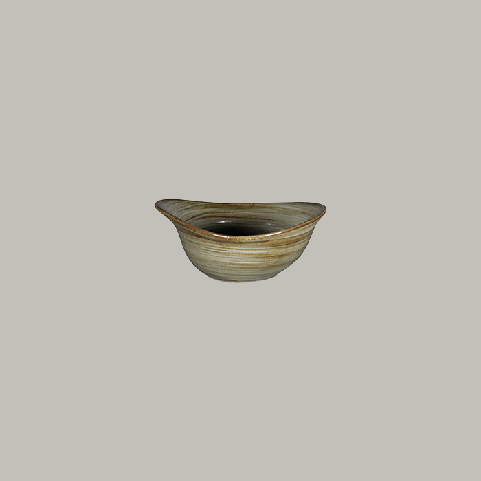 RAK Schale organisch - peridot  Serie: Spot L 16 cm / W 12 cm / Ht. 7 cm / Cont.