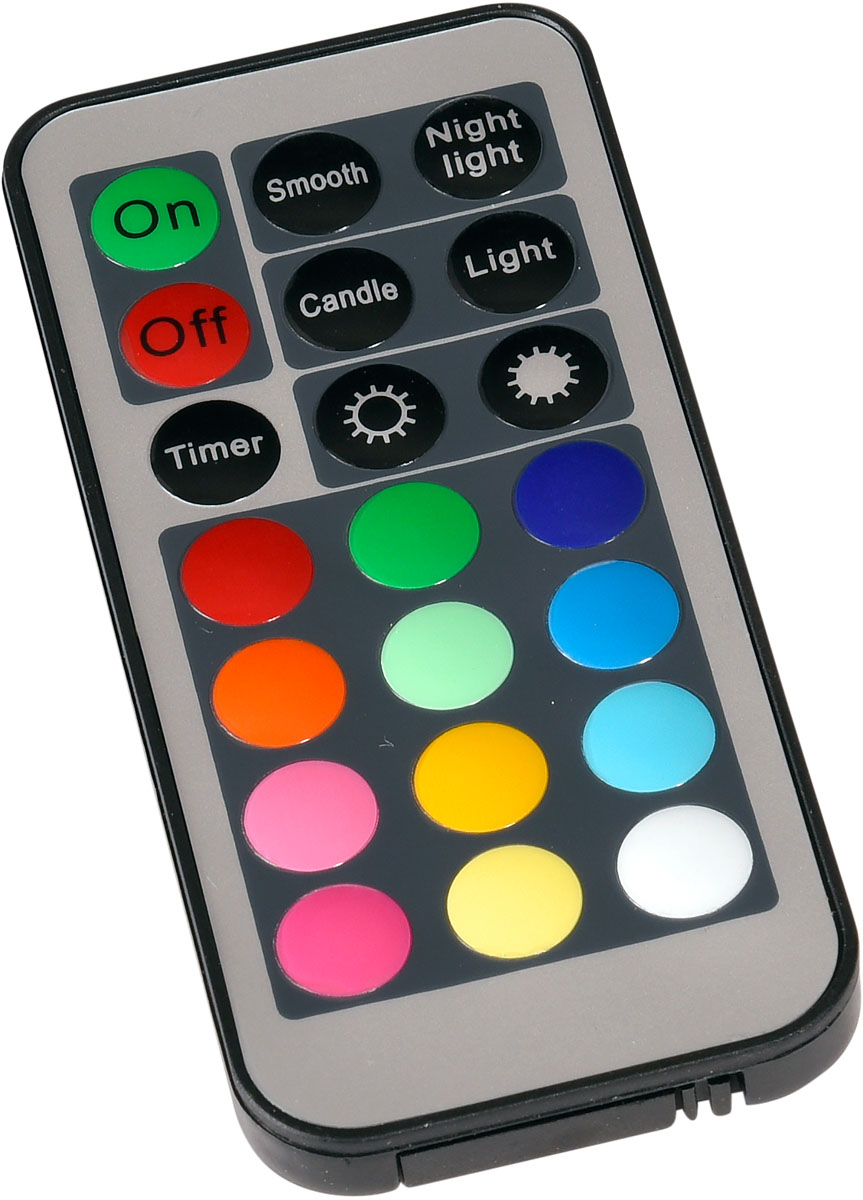 Duni LED-Fernbedienung, multicolour 40 x 85 mm