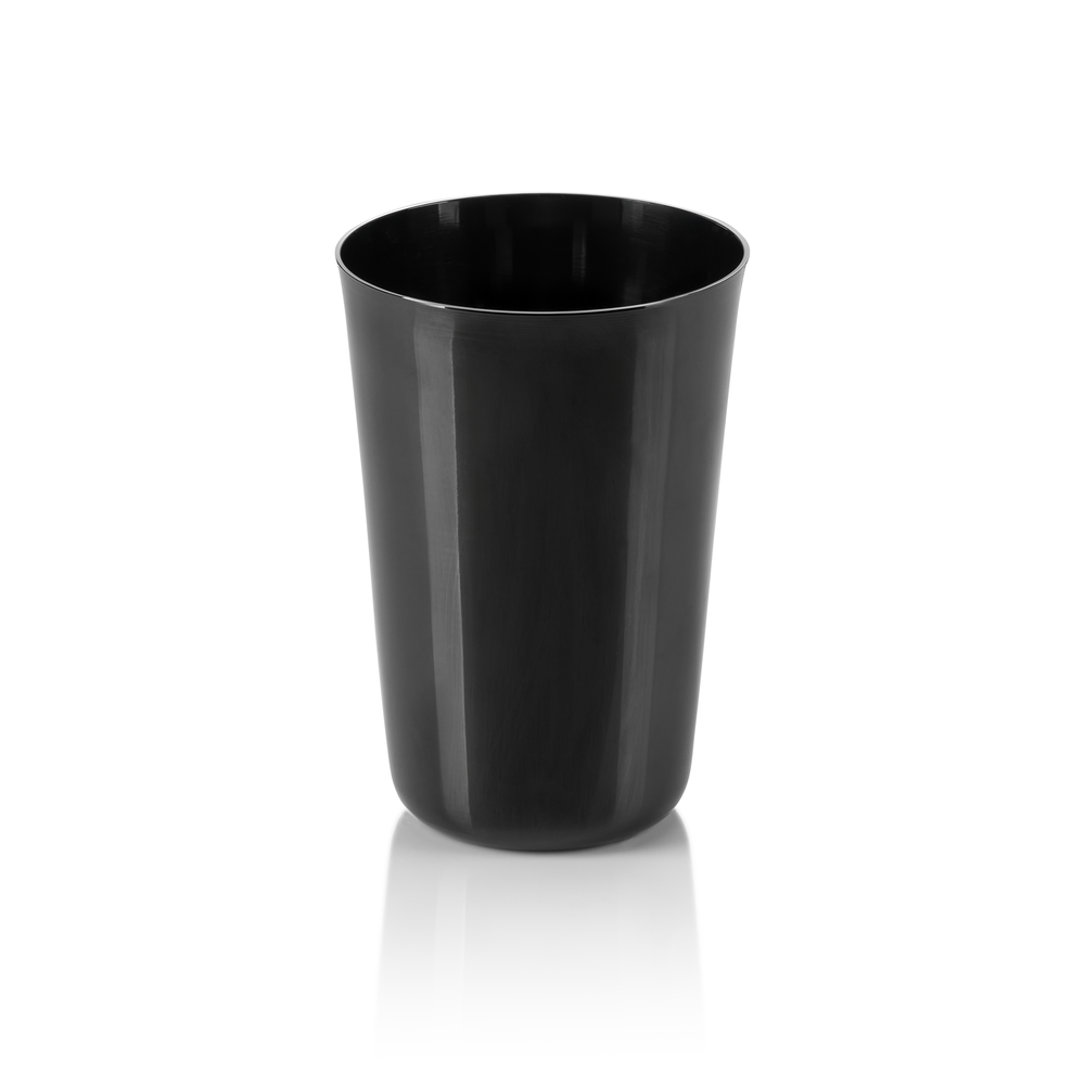 WAS Cup Set, 0,4 ltr., Ø 8 cm, Höhe 11,5 cm, schwarz, Set á 4 Stück, Chromnickel