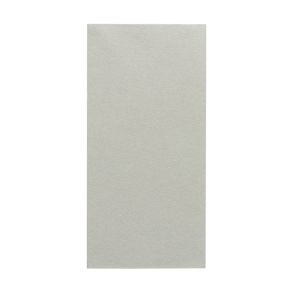 Mank Serviette Basic grau 40 x 40 cm 1/8 Falz