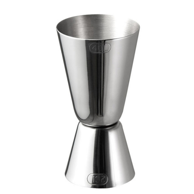 APS Cocktail-Doppelmaß Ø 4 cm, H: 8,5 cm , Edelstahl