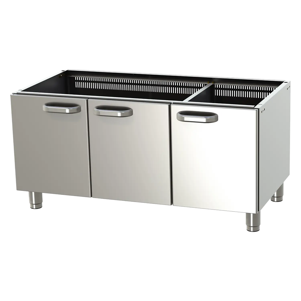 RM Gastro Unterbau 3x Türen geschlossen 120x66 / REDFOX - P 70/120 D