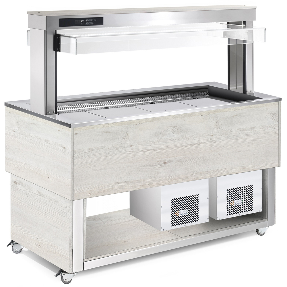 Nordcap Salatbar TR-BLUE 6/1-UMLUFT