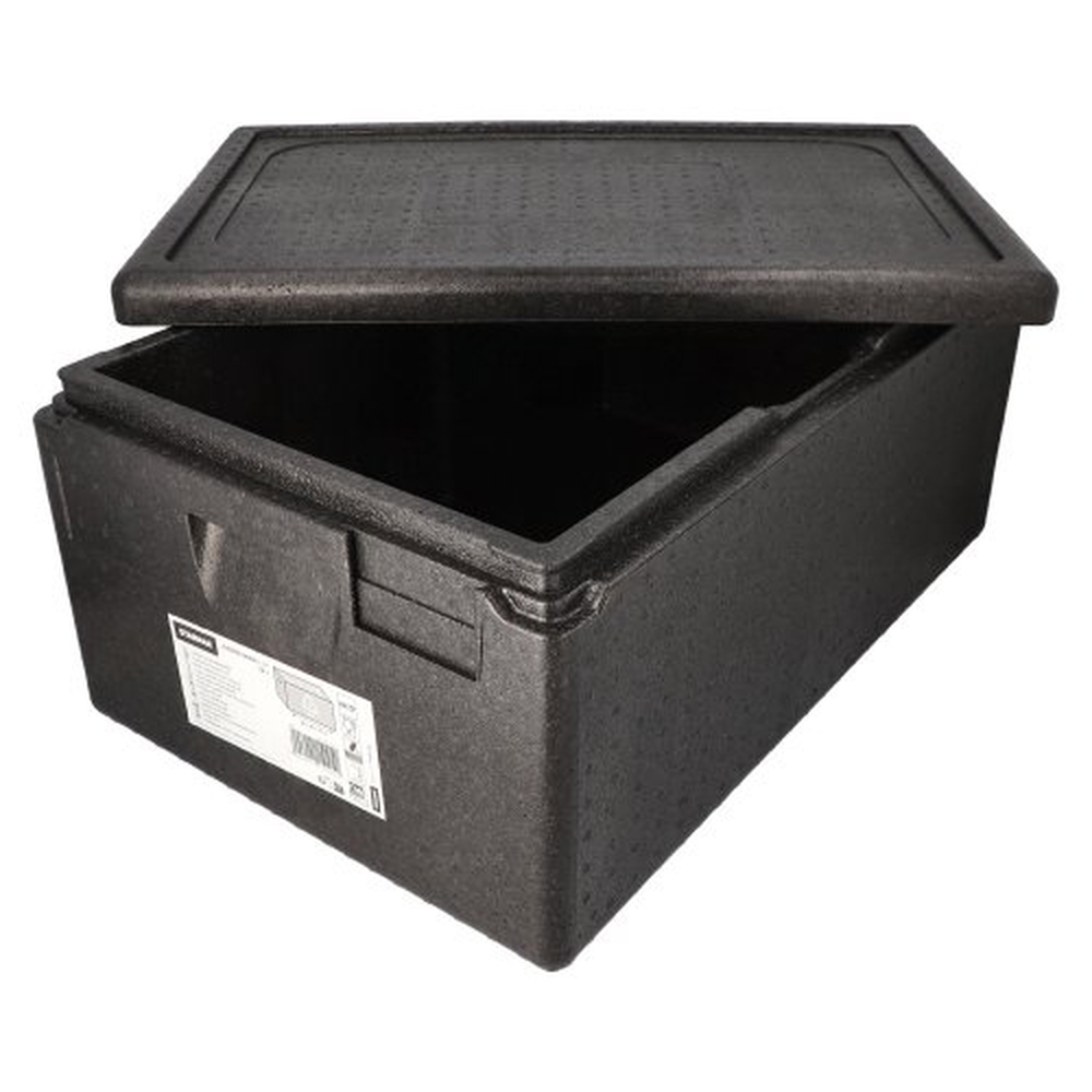 PAPSTAR EPP 60 cm x 40 cm x 28 cm schwarz Gastro-Nor