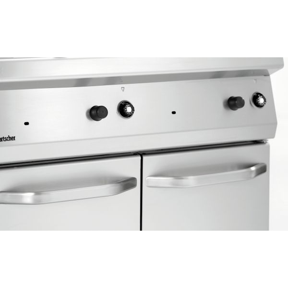 Bartscher Gas- Standfritteuse mit 2 Becken
