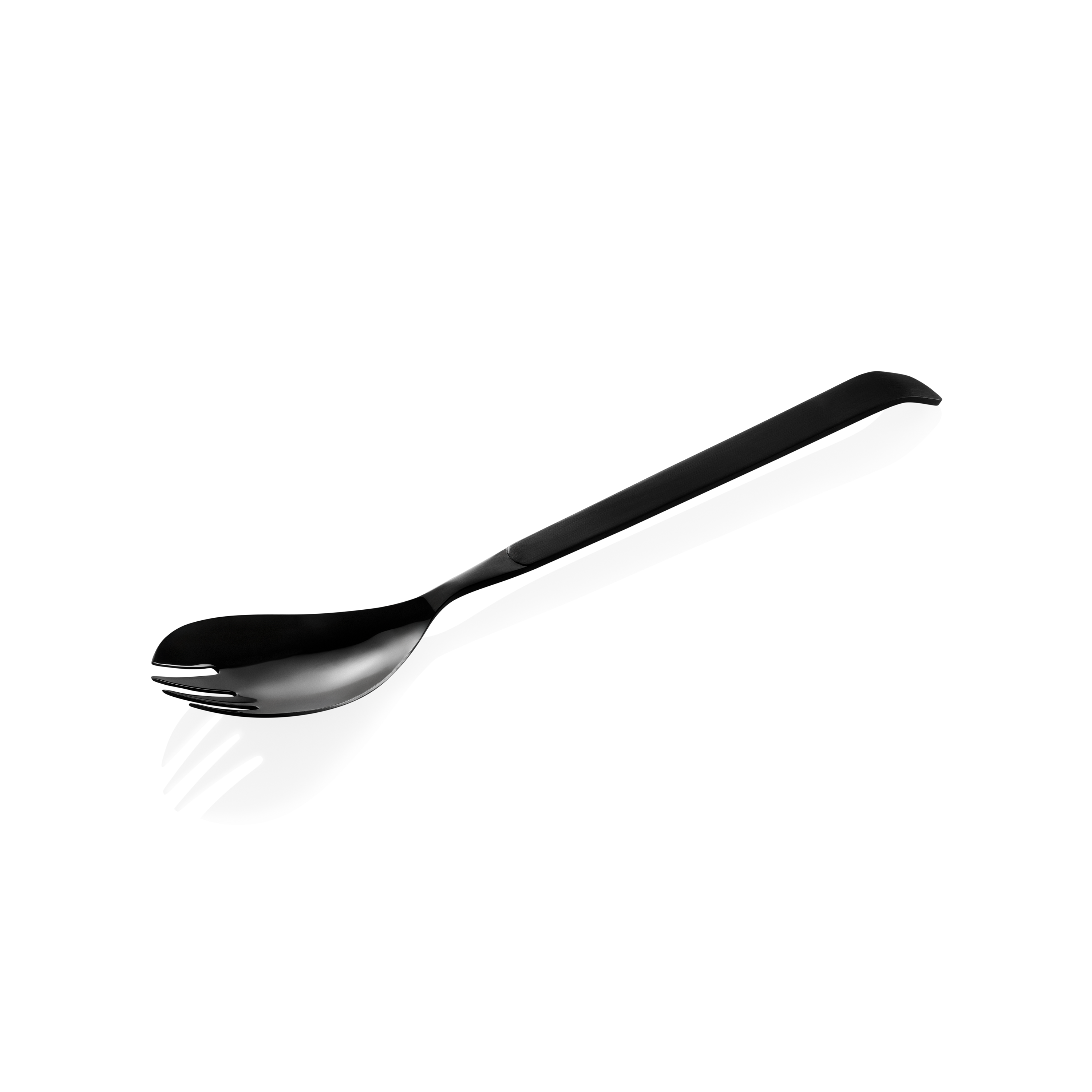 WAS Salatbesteck KITCHEN TOOL 1887, 31 cm, mit schwarzer PVD Beschichtung, Chrom