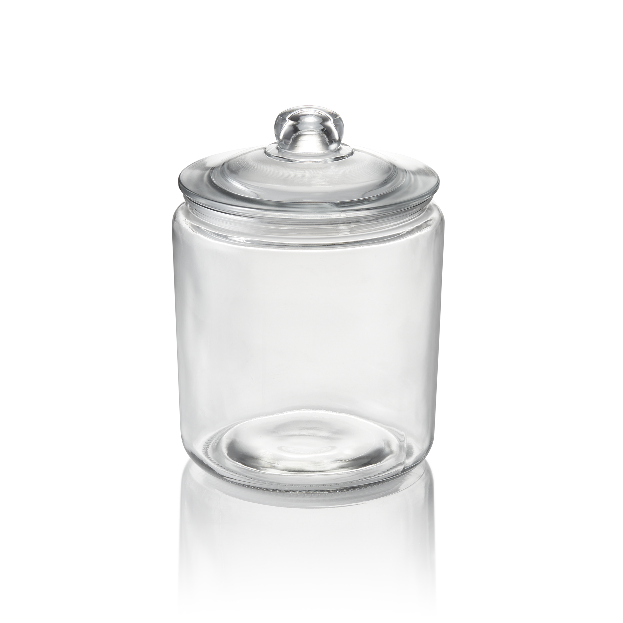 WAS Vorratsglas, 4 ltr., Ø 19 cm, Höhe 25 cm, Glas, Polyethylen