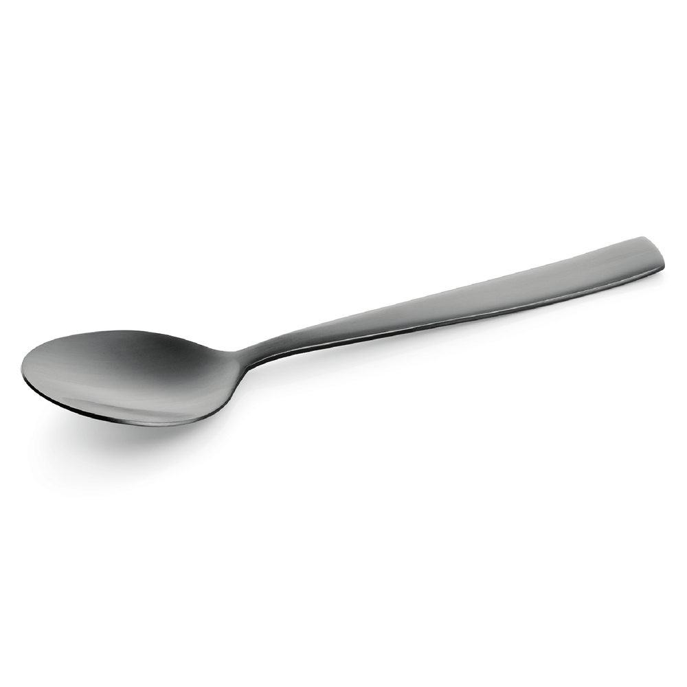 WAS Kaffeelöffel HAMBURG FRESH, 13,5 cm, schwarz, matte PVD Beschichtung, Set á 