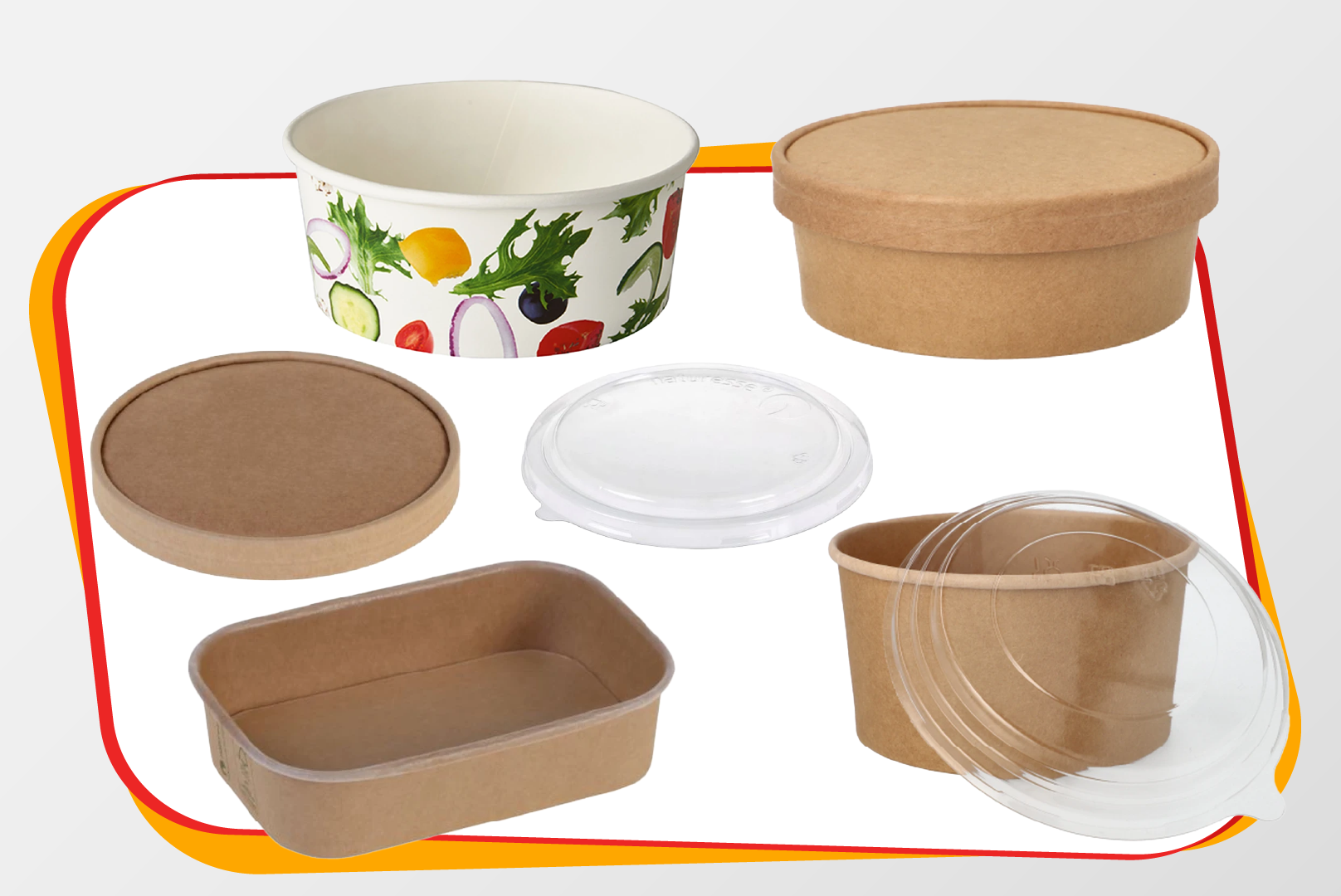 Salatschalen & Deckel
