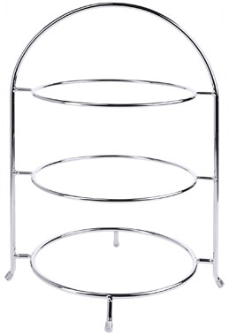 Contacto Telleretagere, verchromt für Teller 27-30 cm / 11''