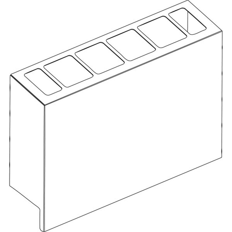 KBS Fritteusen Kaminverlängerung 800mm