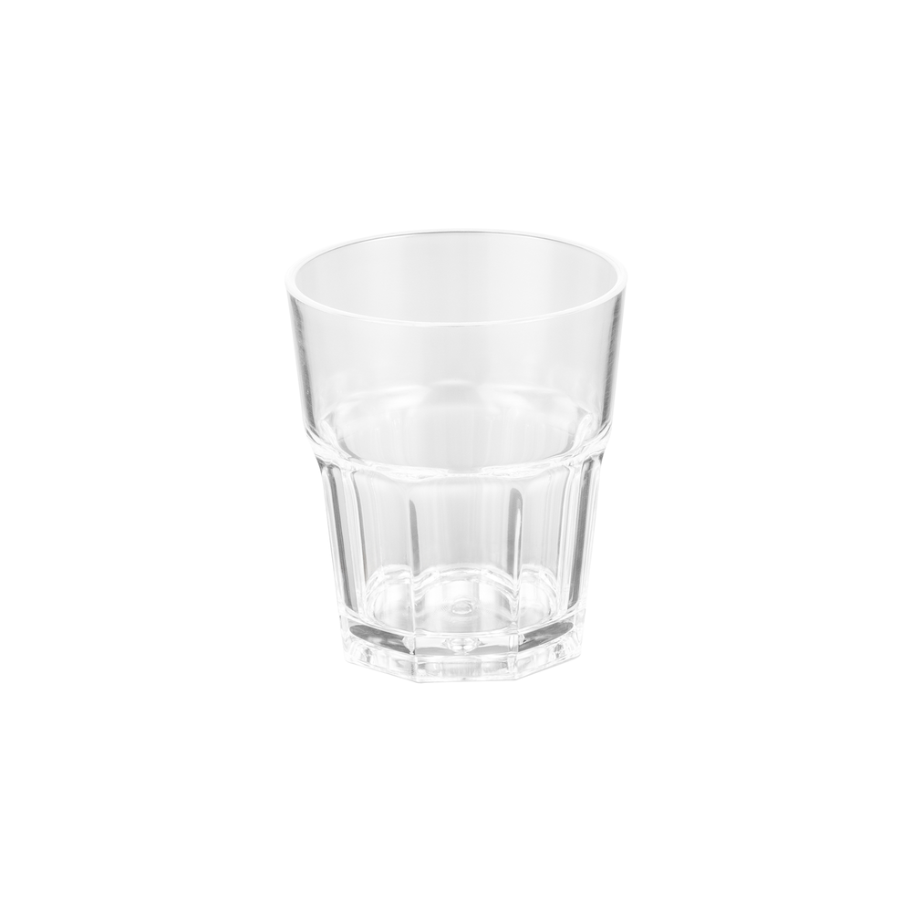 WAS Wasserglas Set POOL, 240 ml, Ø 8 cm, Set á 12 Stück, Polycarbonat