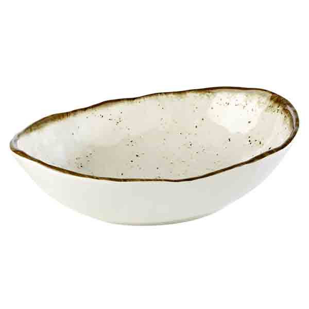 APS Schale -STONE ART- 28,5 x 21 cm, H: 7,5 cm, oval , Melamin 28,5 x 21 cm, H: 