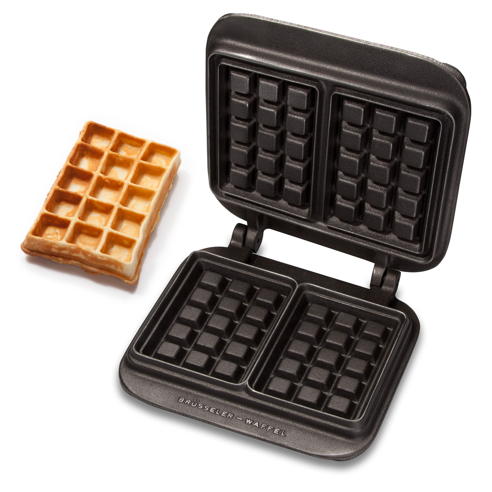 Neumärker Brüsseler Waffel Wechselplatten für Thermocook® (Gusseisen antihaftbe