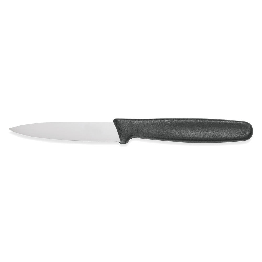 WAS Schälmesser HACCP KNIFE, 17,5 cm, schwarz, Edelstahl, Kunststoff