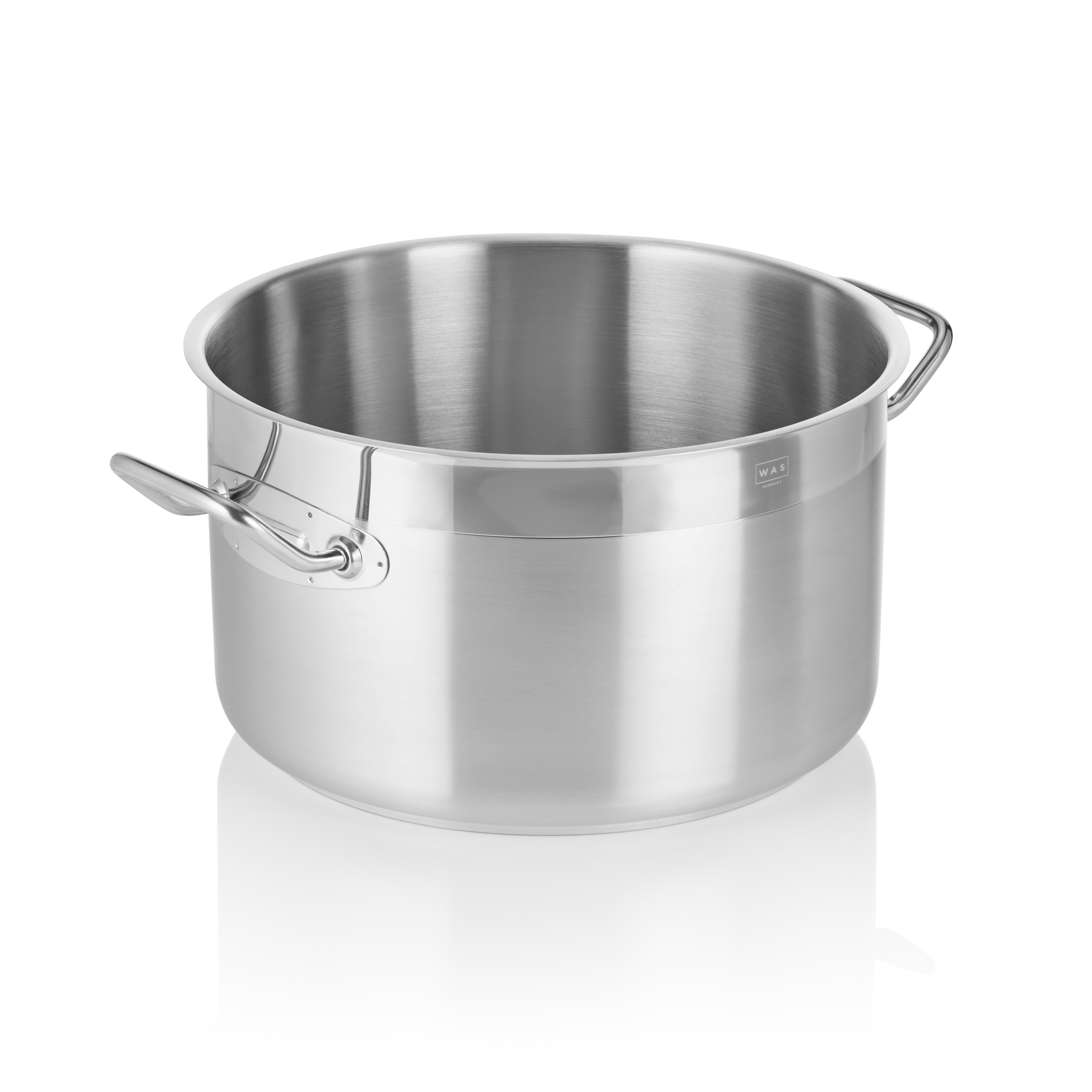 WAS Bratentopf COOKWARE 21, Ø 32 cm, 15 ltr., Chromnickelstahl 18/10