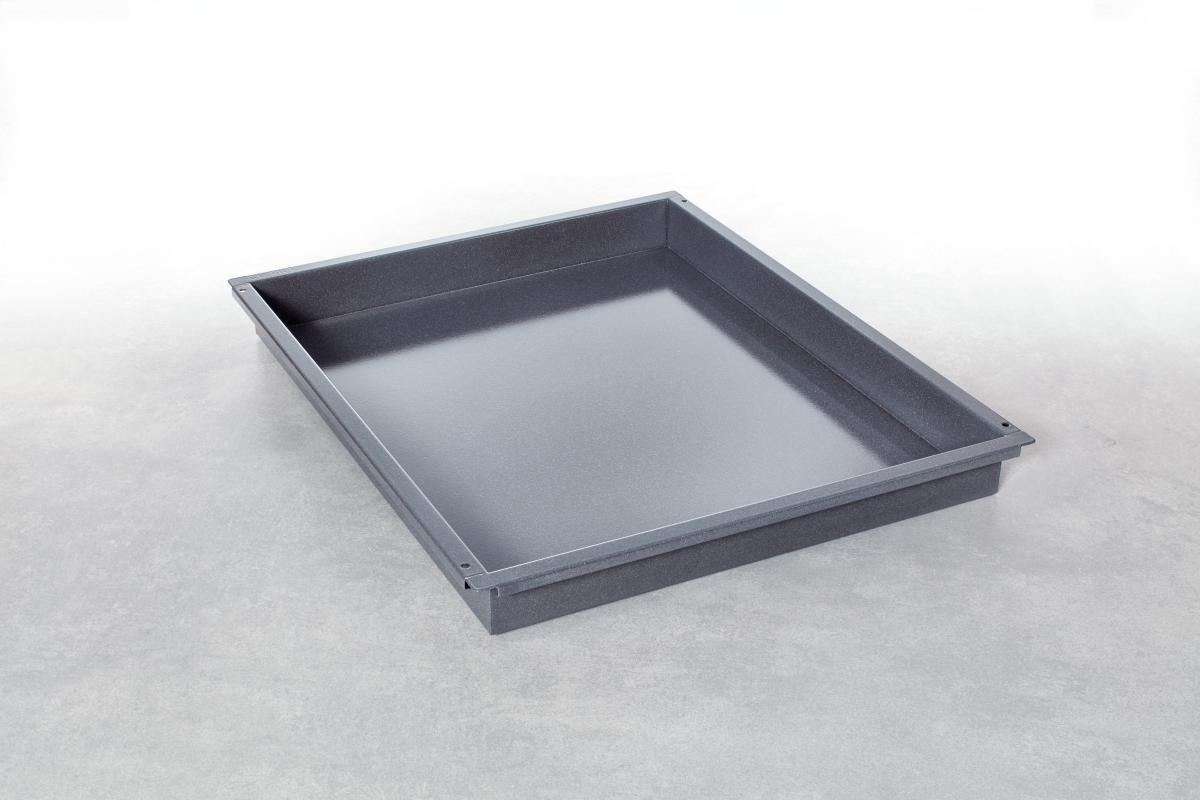 Rational GN Behälter 2/1 60 mm tief Granit Emailliert (650 x 530 mm)