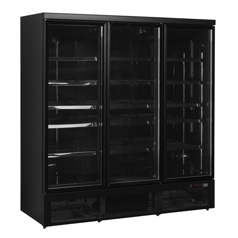 Nordcap Glastürkühlschrank ATOM MAXI KS 3T-BB