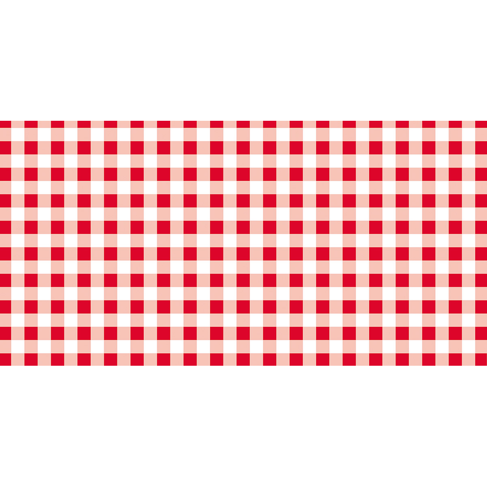 Mank Tischläufer Karo rot 40 cm x 24 m