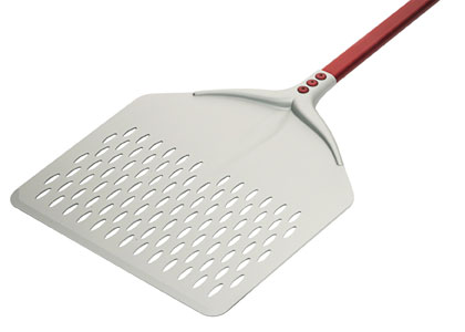 Contacto Pizzaschaufel, perforiert 32 x 33 cm, mit 120 cm Stiel
